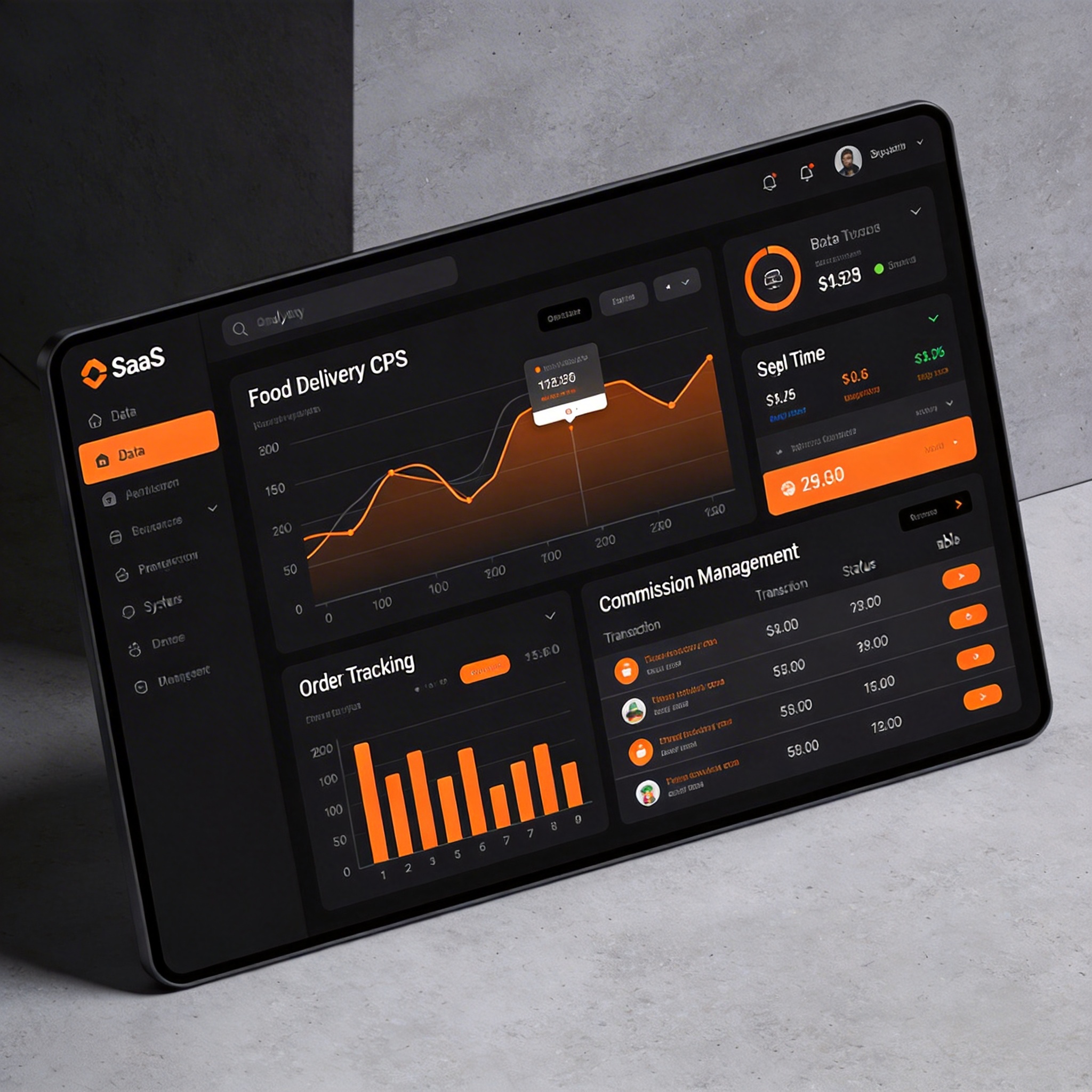 外卖CPS系统后台管理界面